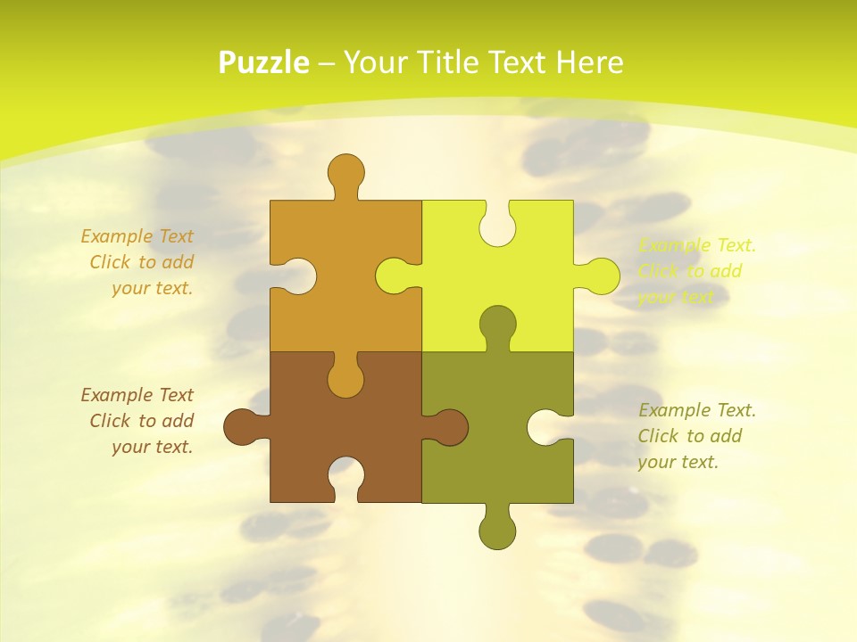 Fruit Pill Vitamin PowerPoint Template