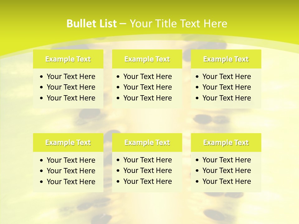 Fruit Pill Vitamin PowerPoint Template