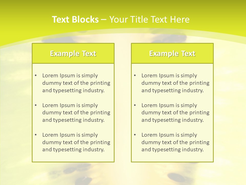 Fruit Pill Vitamin PowerPoint Template