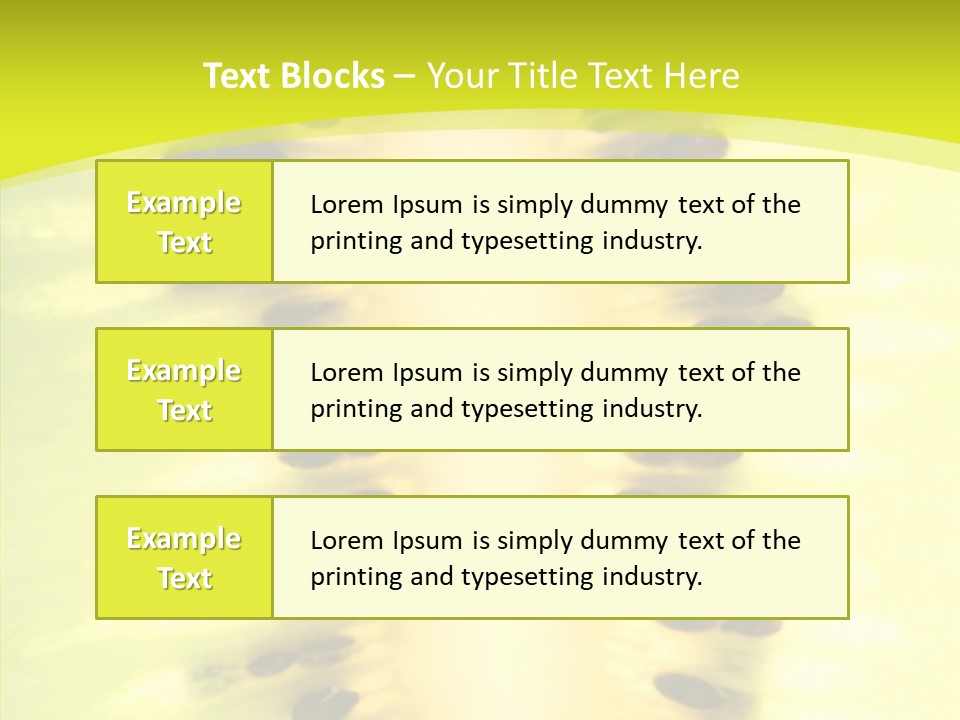 Fruit Pill Vitamin PowerPoint Template