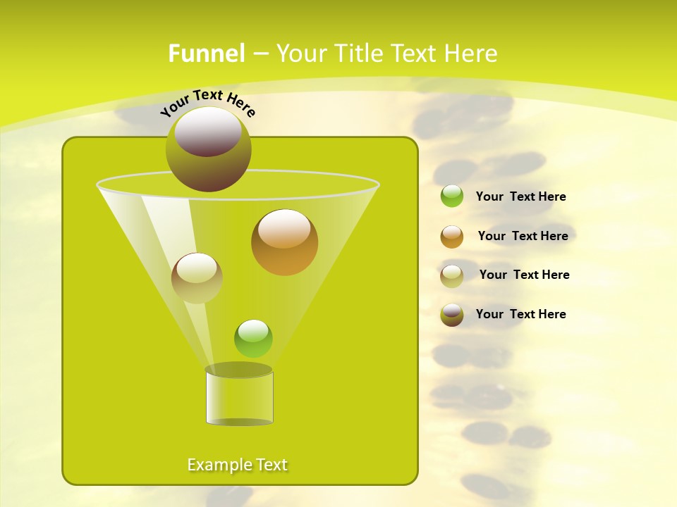 Fruit Pill Vitamin PowerPoint Template
