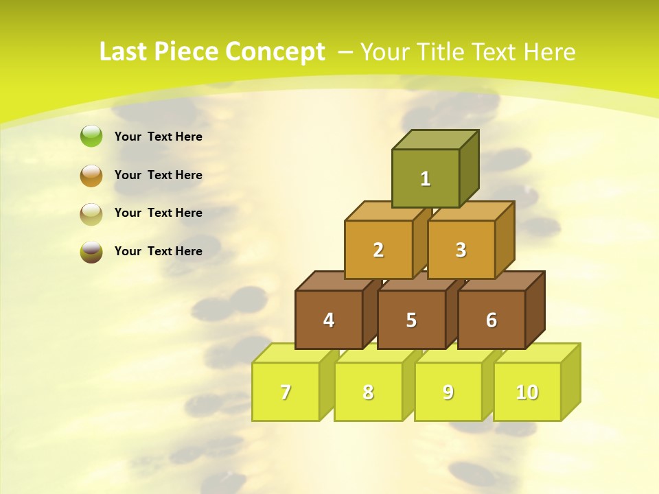 Fruit Pill Vitamin PowerPoint Template