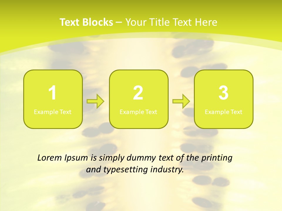 Fruit Pill Vitamin PowerPoint Template