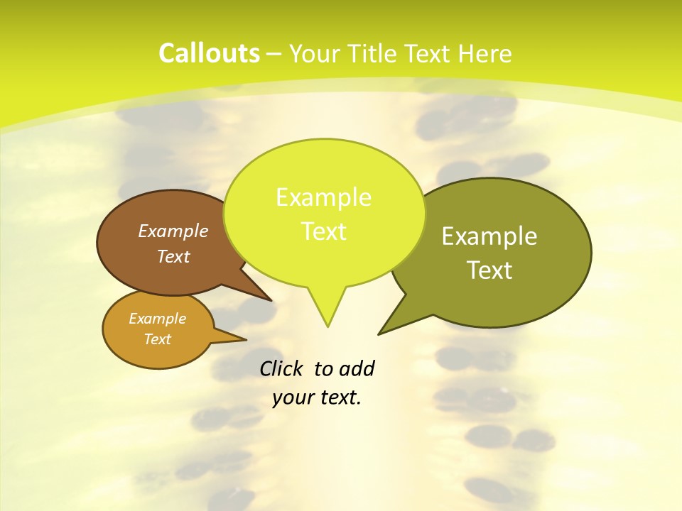 Fruit Pill Vitamin PowerPoint Template