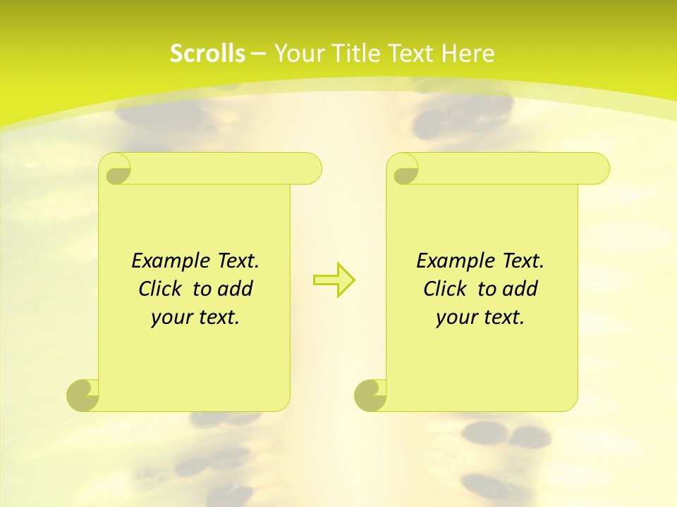 Fruit Pill Vitamin PowerPoint Template