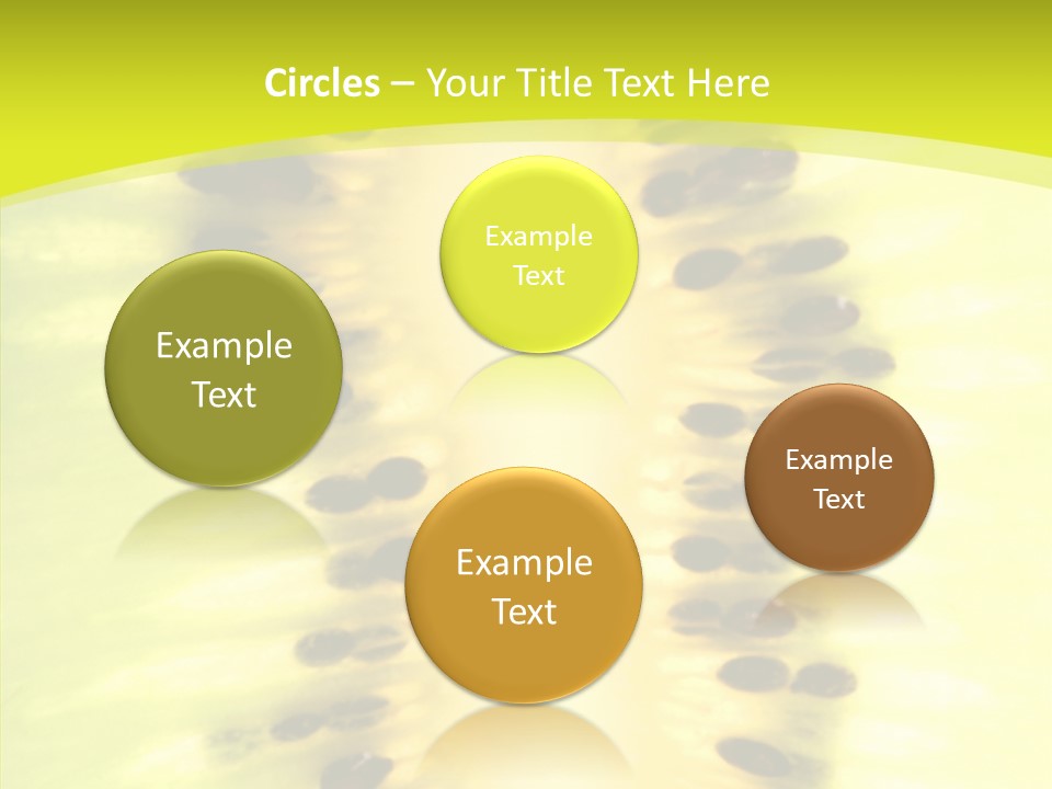 Fruit Pill Vitamin PowerPoint Template