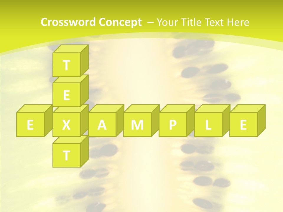 Fruit Pill Vitamin PowerPoint Template