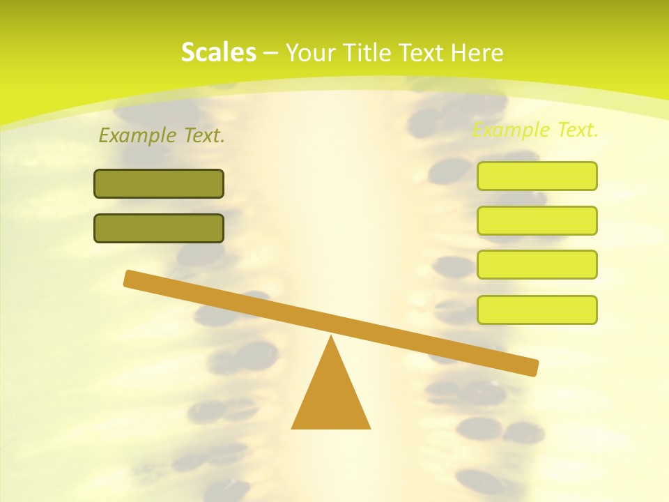 Fruit Pill Vitamin PowerPoint Template