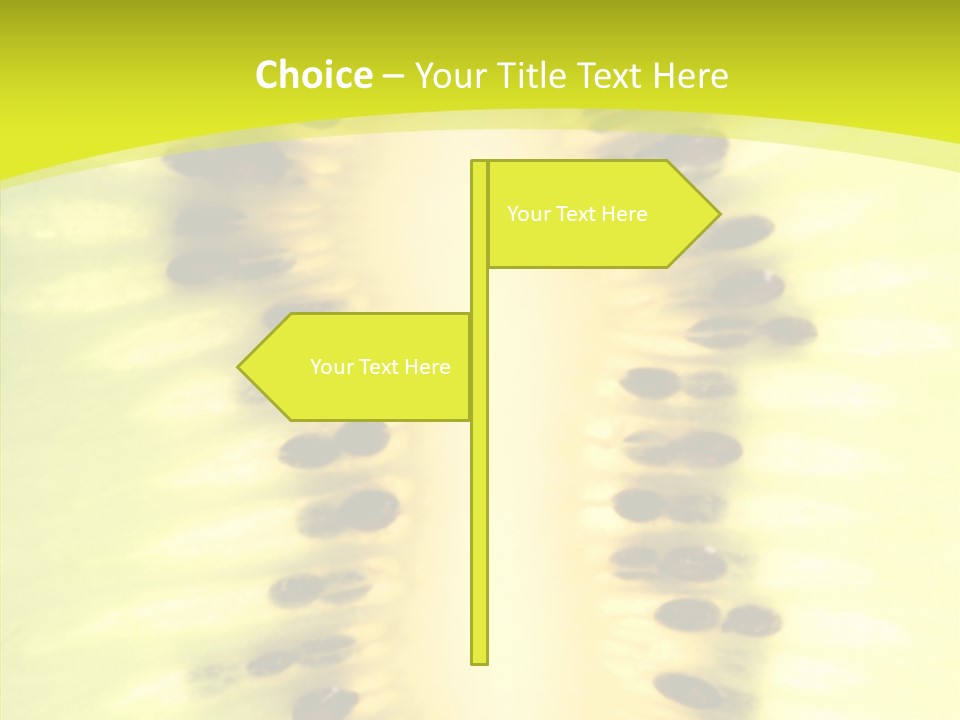 Fruit Pill Vitamin PowerPoint Template