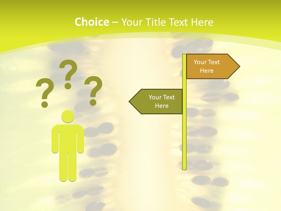 Fruit Pill Vitamin PowerPoint Template