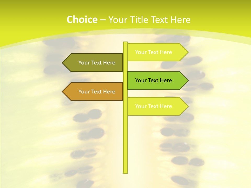Fruit Pill Vitamin PowerPoint Template