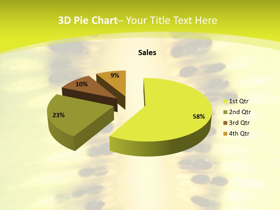 Fruit Pill Vitamin PowerPoint Template