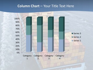 Commercial Haulage Ship PowerPoint Template