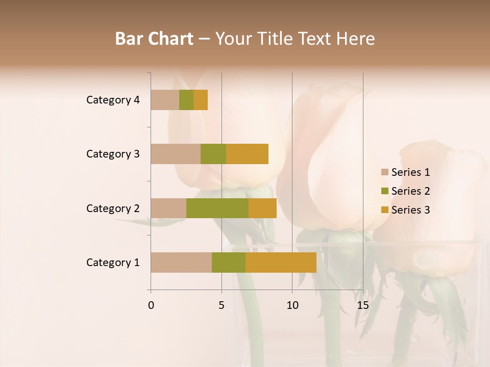 Glamour Pursuit Petal PowerPoint Template