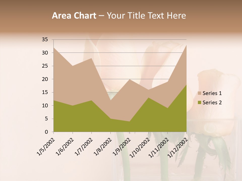 Glamour Pursuit Petal PowerPoint Template