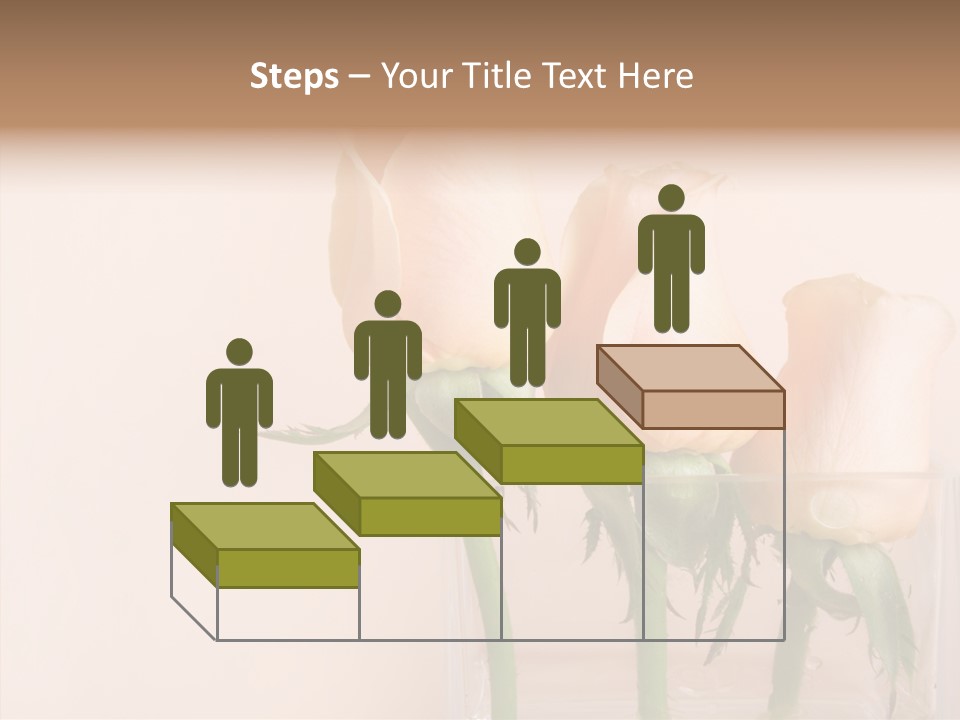 Glamour Pursuit Petal PowerPoint Template