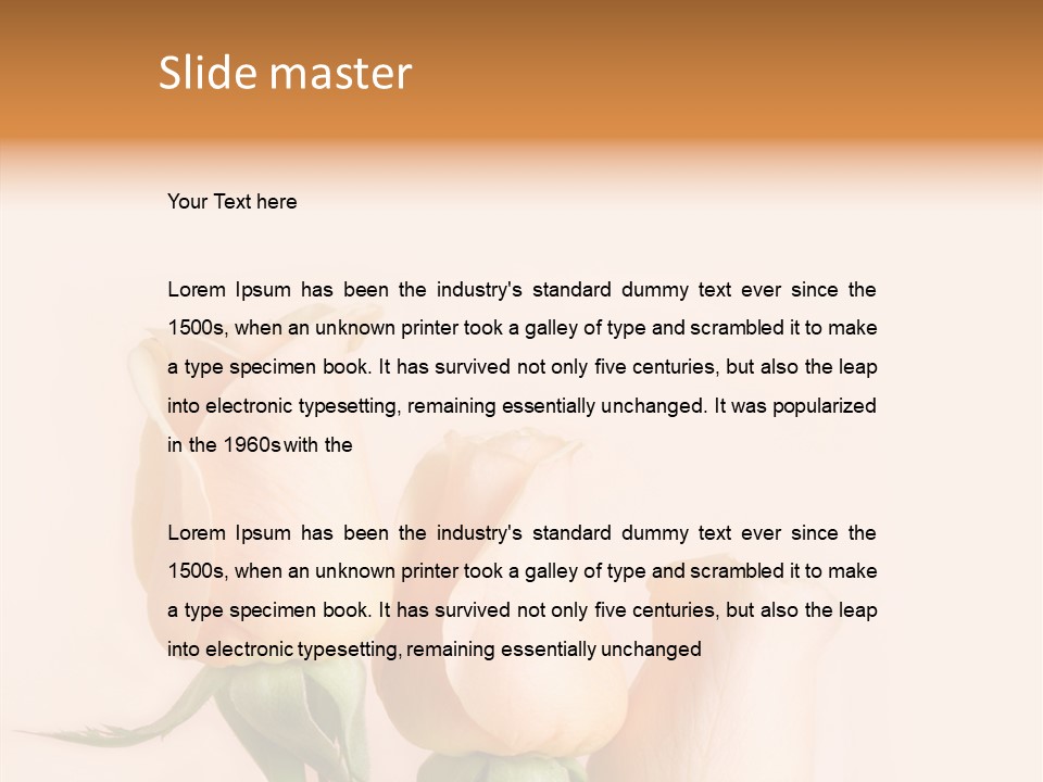 Pursuit Single Head PowerPoint Template