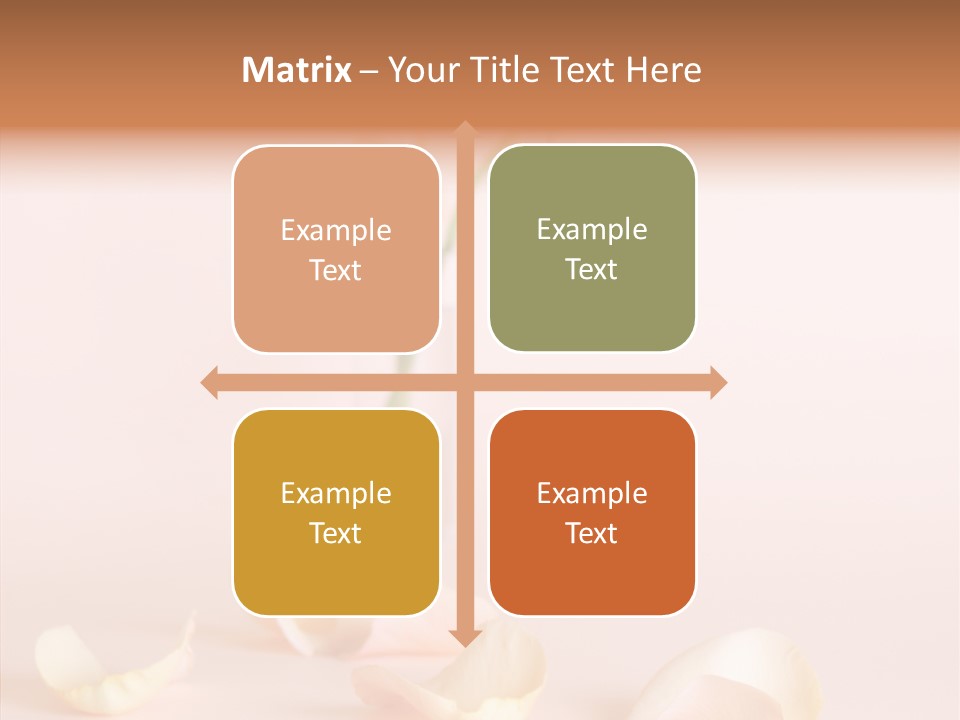 Blossom Beauty Crayon PowerPoint Template