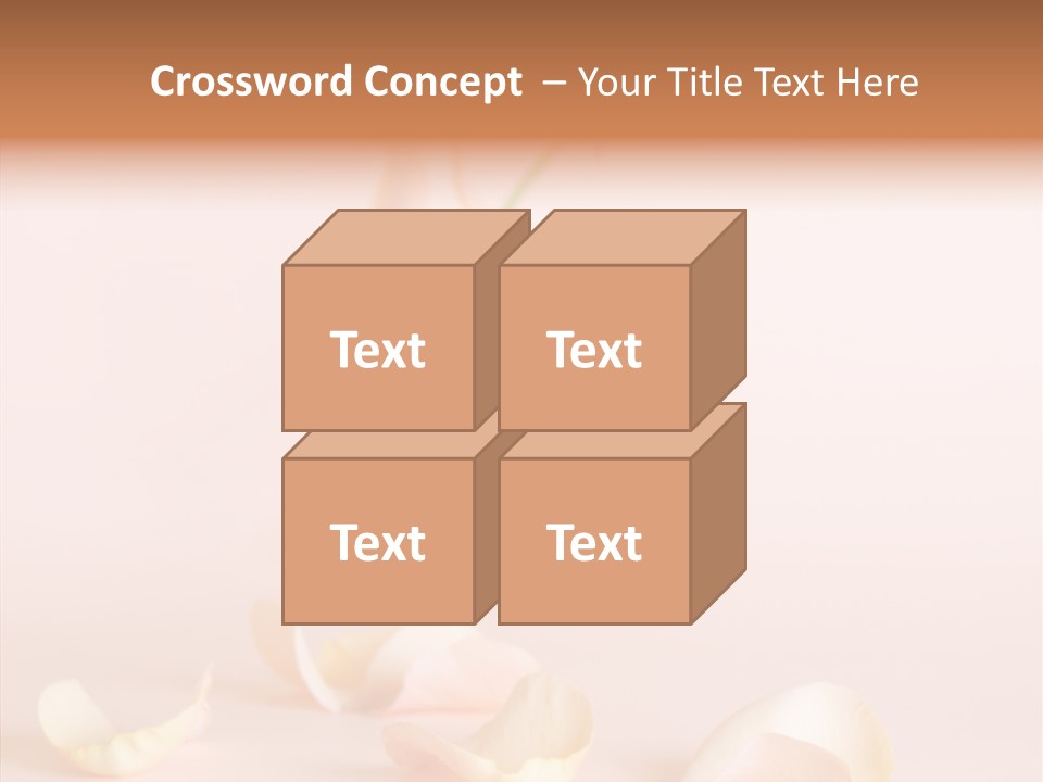 Blossom Beauty Crayon PowerPoint Template