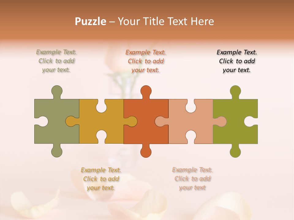 Blossom Beauty Crayon PowerPoint Template