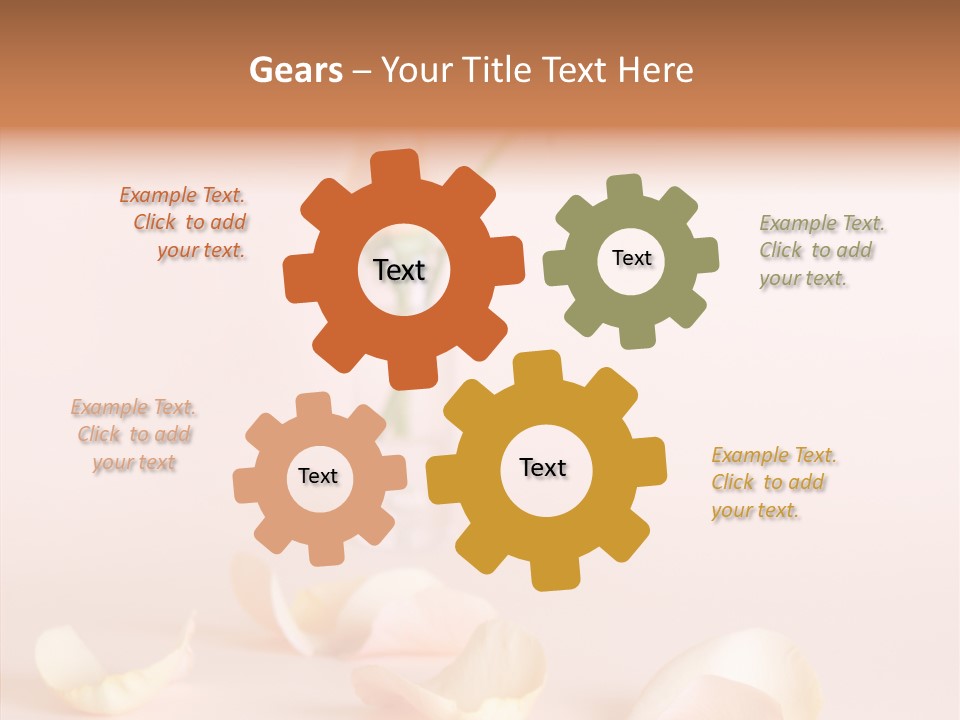 Blossom Beauty Crayon PowerPoint Template