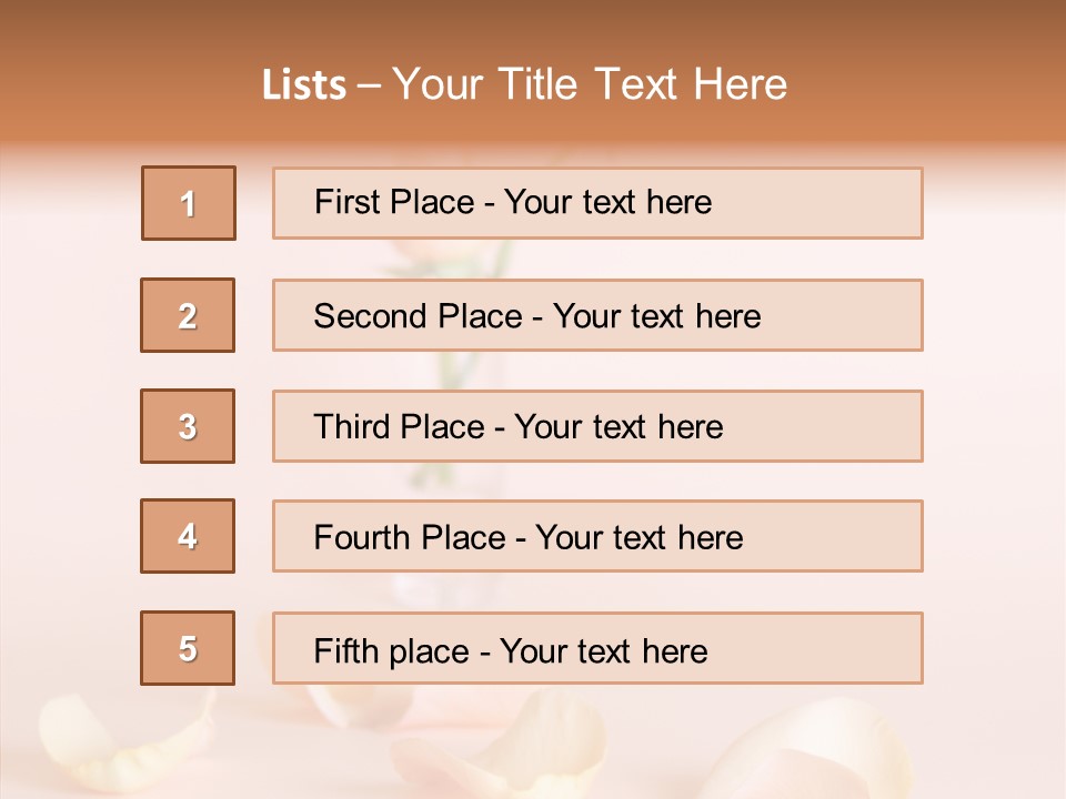 Blossom Beauty Crayon PowerPoint Template