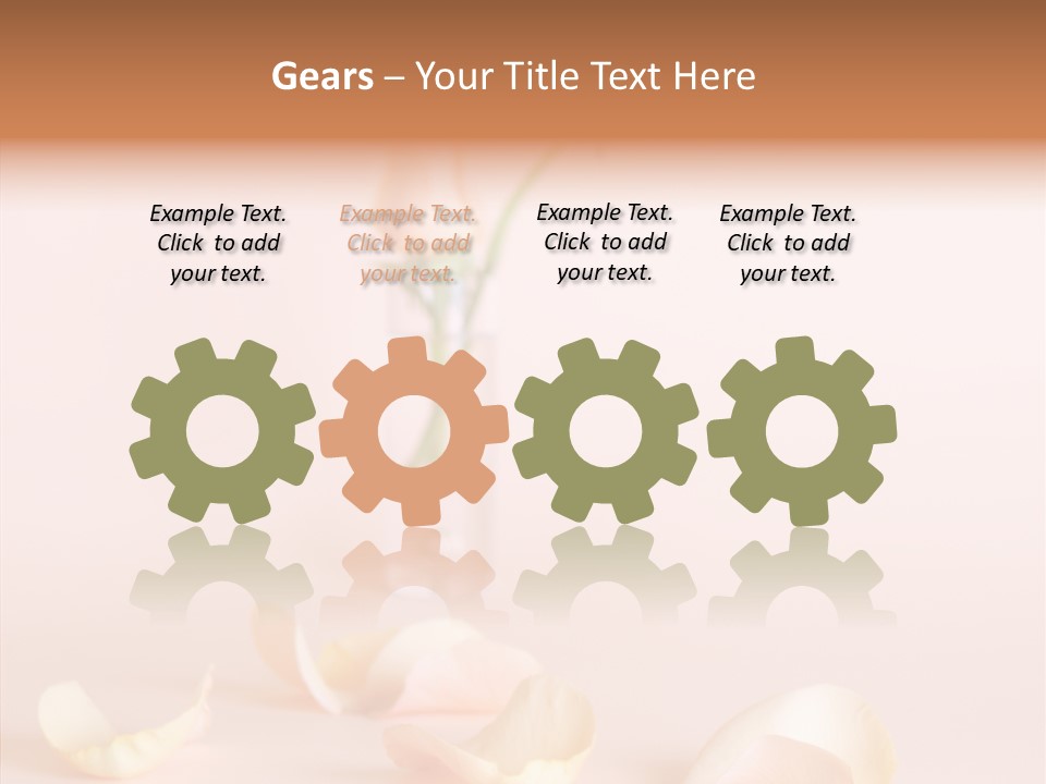 Blossom Beauty Crayon PowerPoint Template