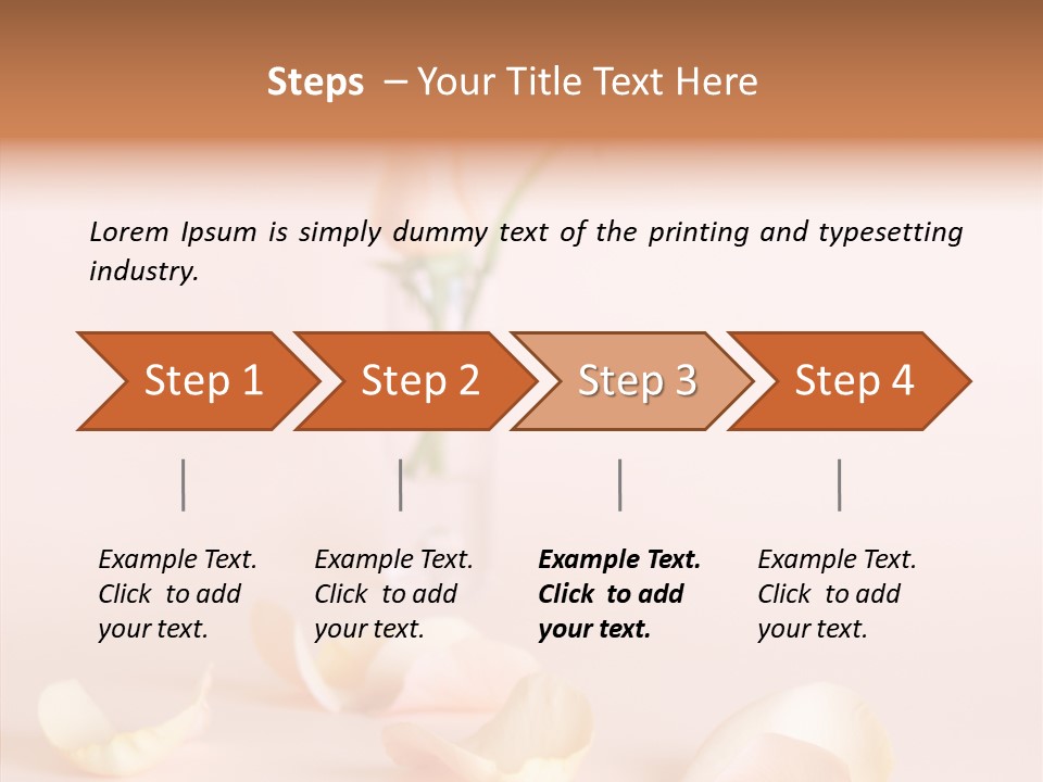 Blossom Beauty Crayon PowerPoint Template