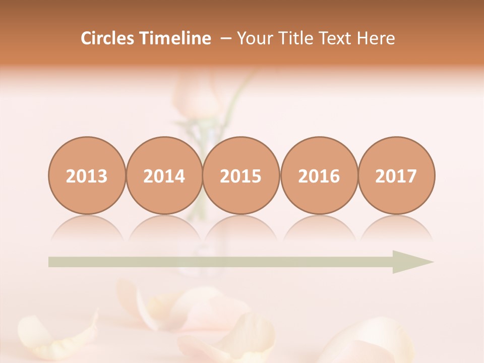 Blossom Beauty Crayon PowerPoint Template