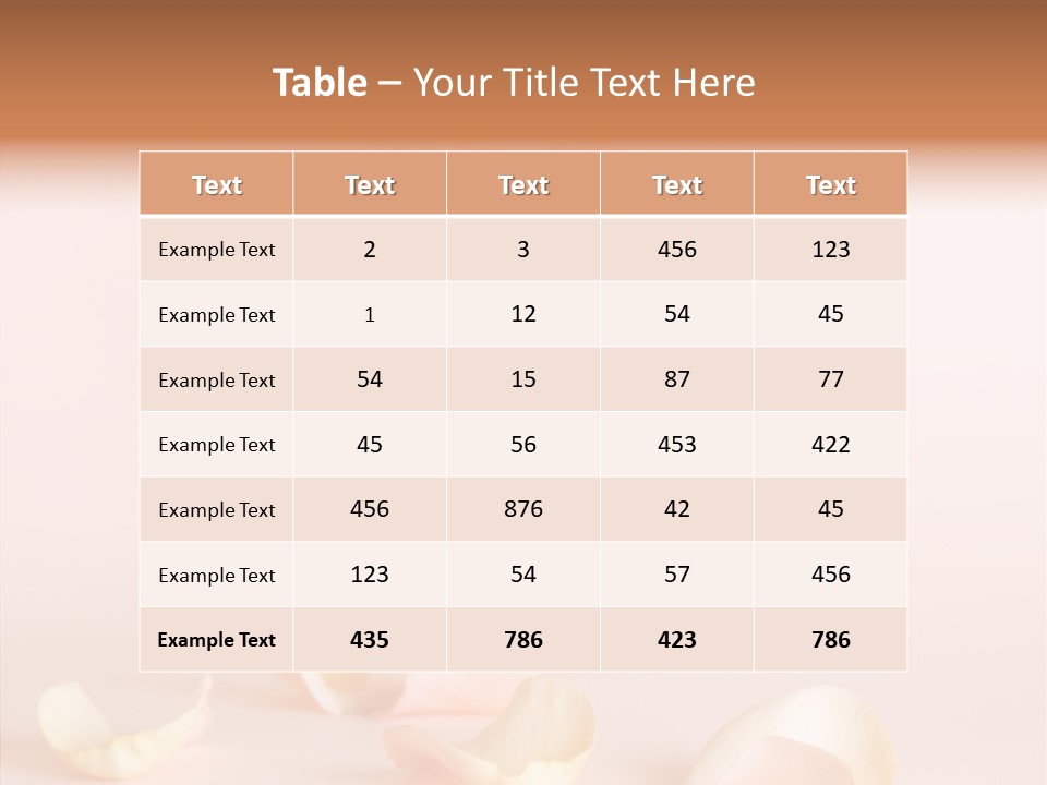 Blossom Beauty Crayon PowerPoint Template