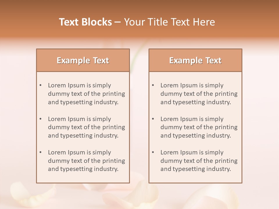 Blossom Beauty Crayon PowerPoint Template