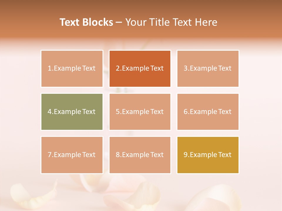 Blossom Beauty Crayon PowerPoint Template