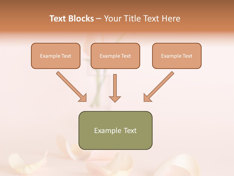 Blossom Beauty Crayon PowerPoint Template