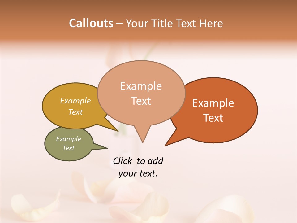 Blossom Beauty Crayon PowerPoint Template