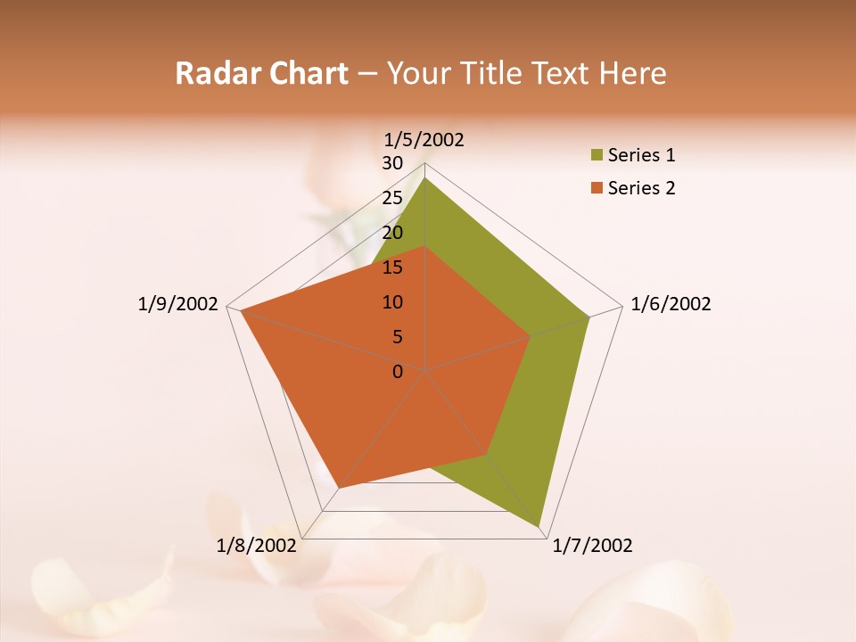 Blossom Beauty Crayon PowerPoint Template