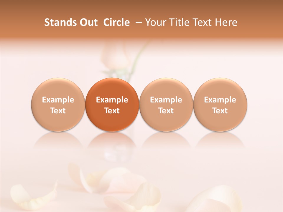 Blossom Beauty Crayon PowerPoint Template