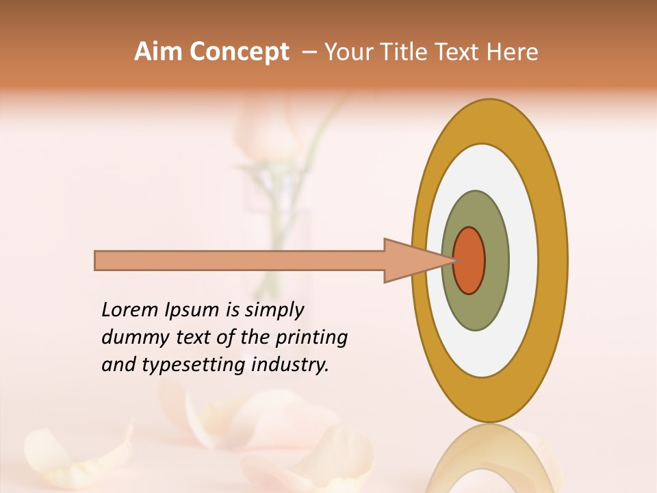 Blossom Beauty Crayon PowerPoint Template