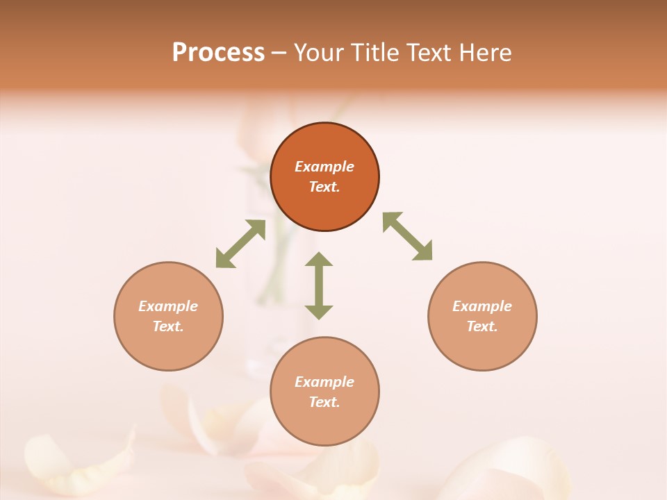 Blossom Beauty Crayon PowerPoint Template