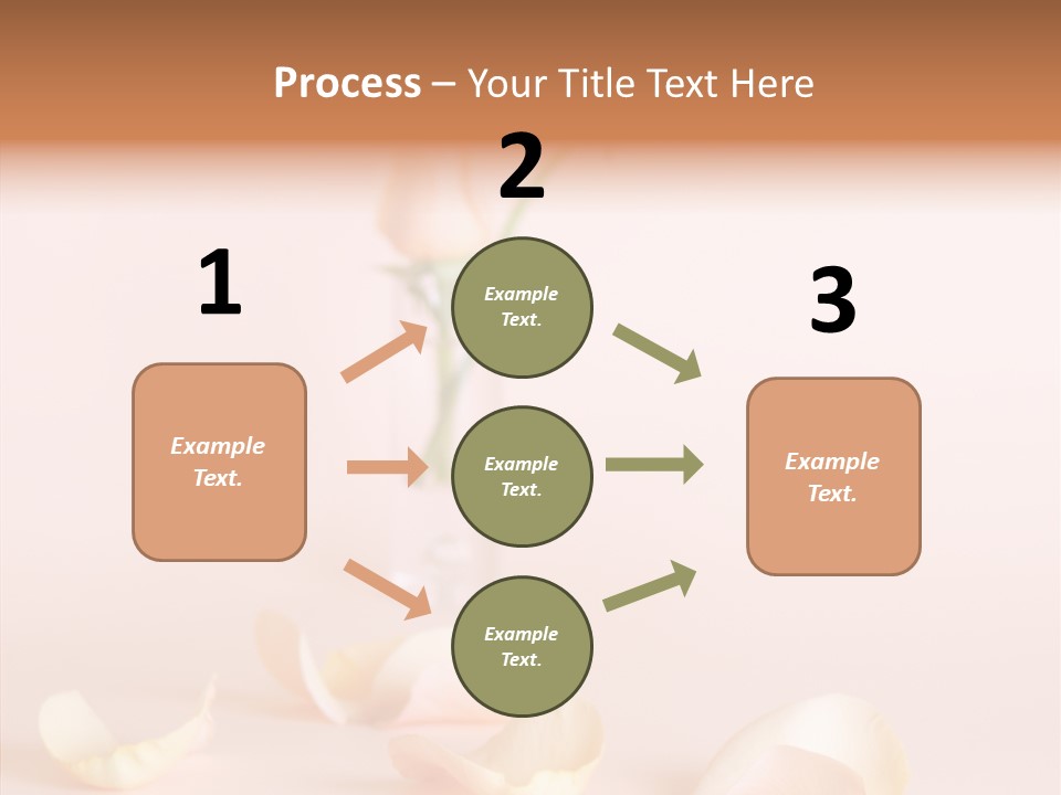 Blossom Beauty Crayon PowerPoint Template