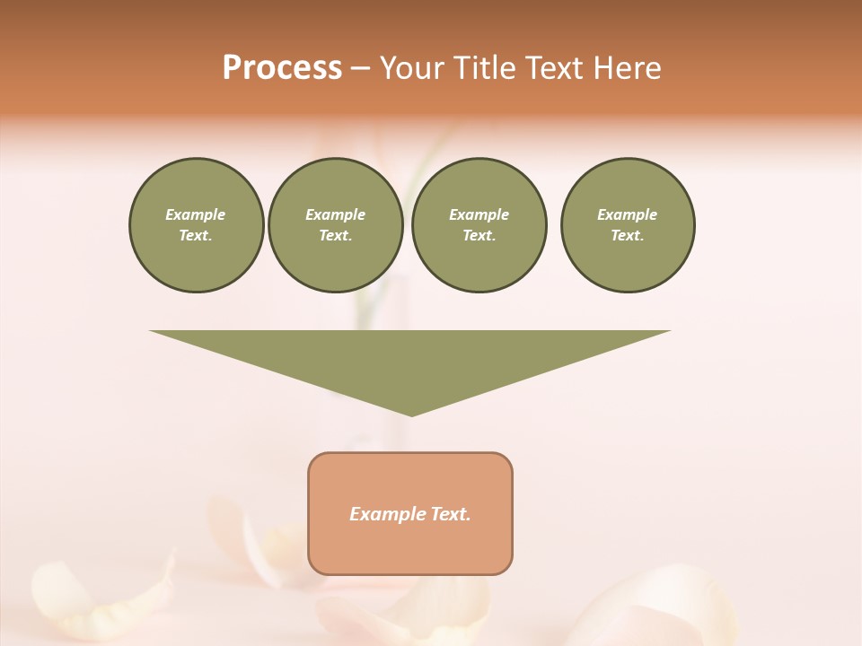 Blossom Beauty Crayon PowerPoint Template