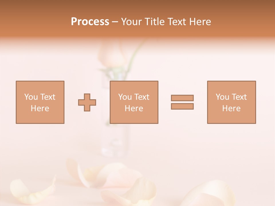Blossom Beauty Crayon PowerPoint Template