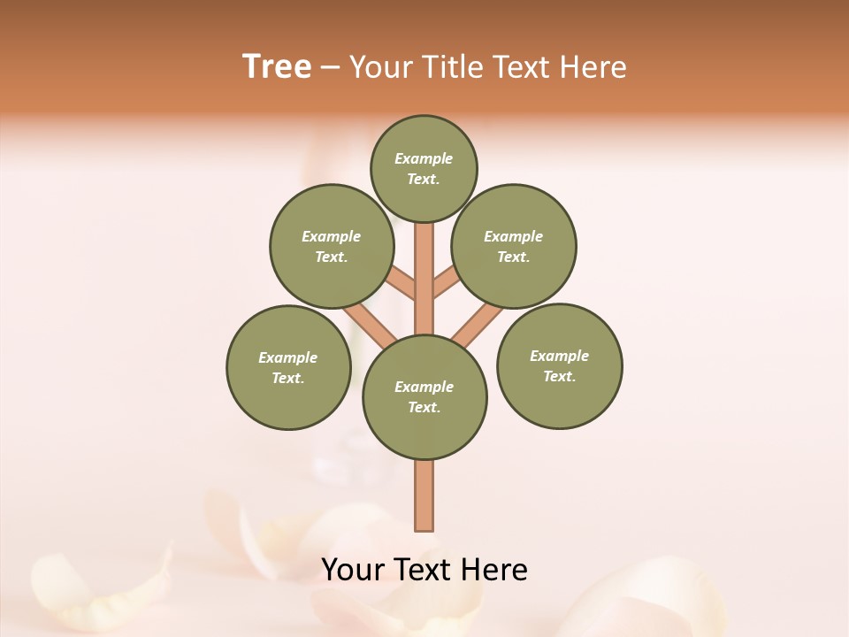 Blossom Beauty Crayon PowerPoint Template