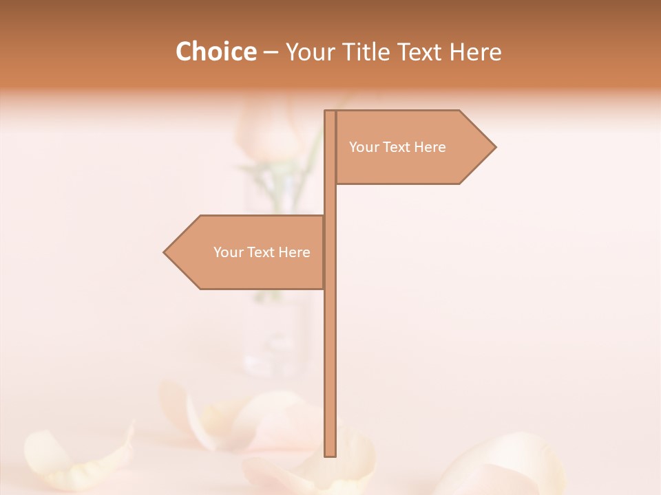 Blossom Beauty Crayon PowerPoint Template