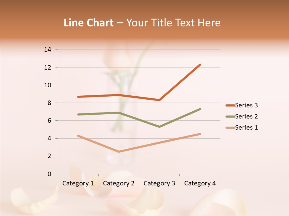 Blossom Beauty Crayon PowerPoint Template