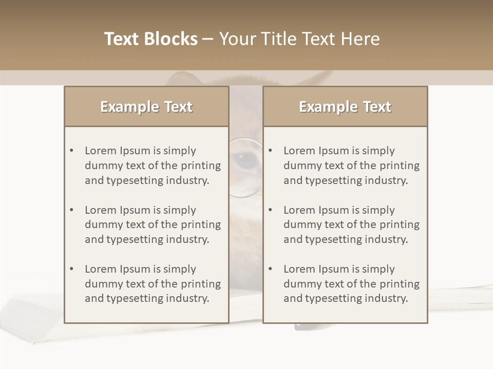 Pretty Pet Whiskers PowerPoint Template