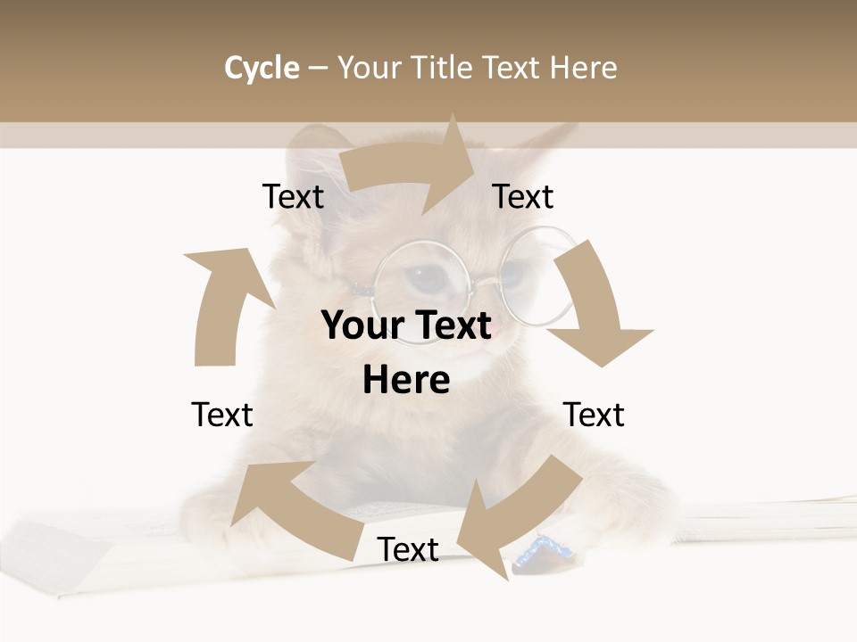Pretty Pet Whiskers PowerPoint Template
