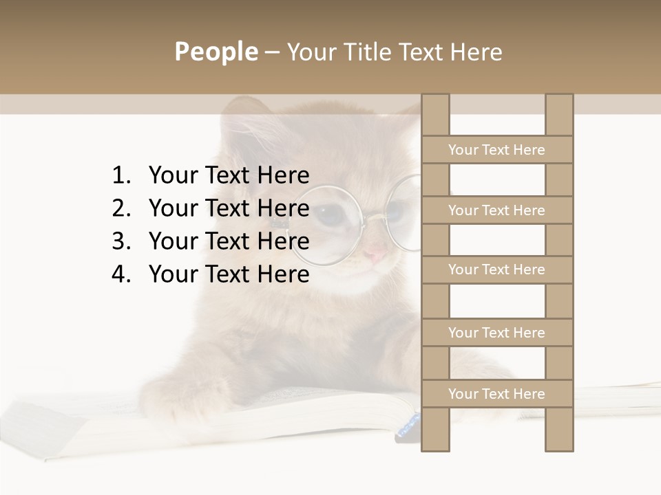Pretty Pet Whiskers PowerPoint Template