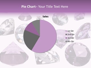 Circle Gemstone Shine PowerPoint Template