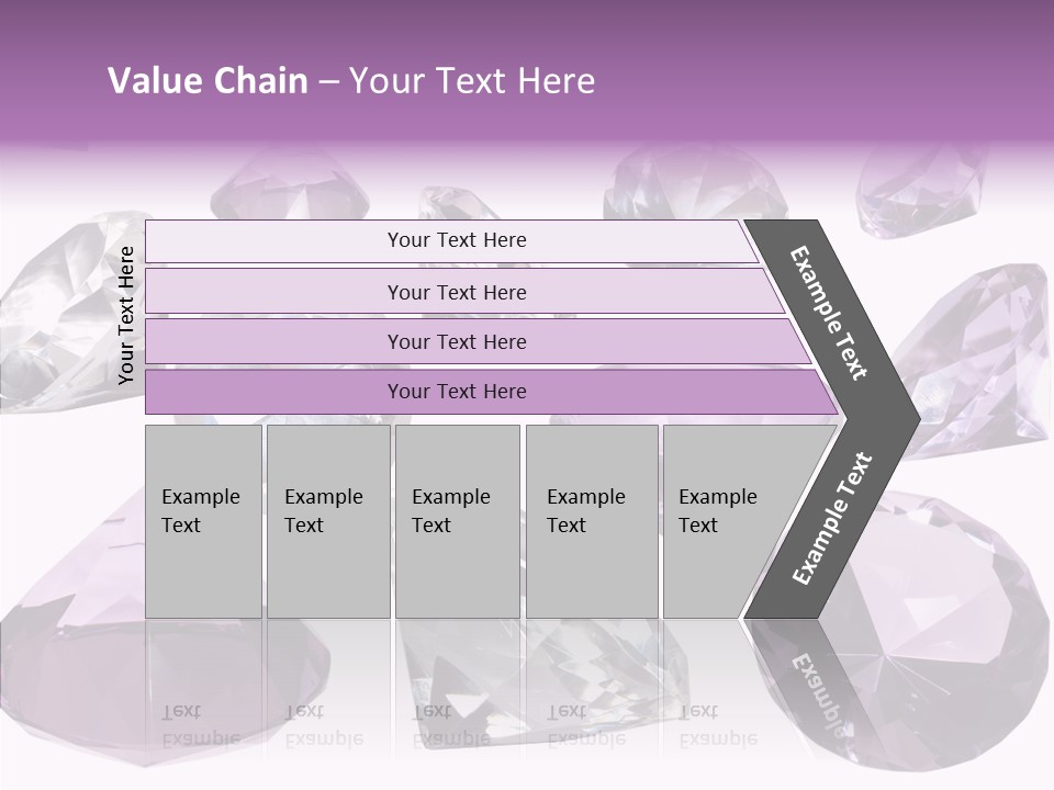 Circle Gemstone Shine PowerPoint Template