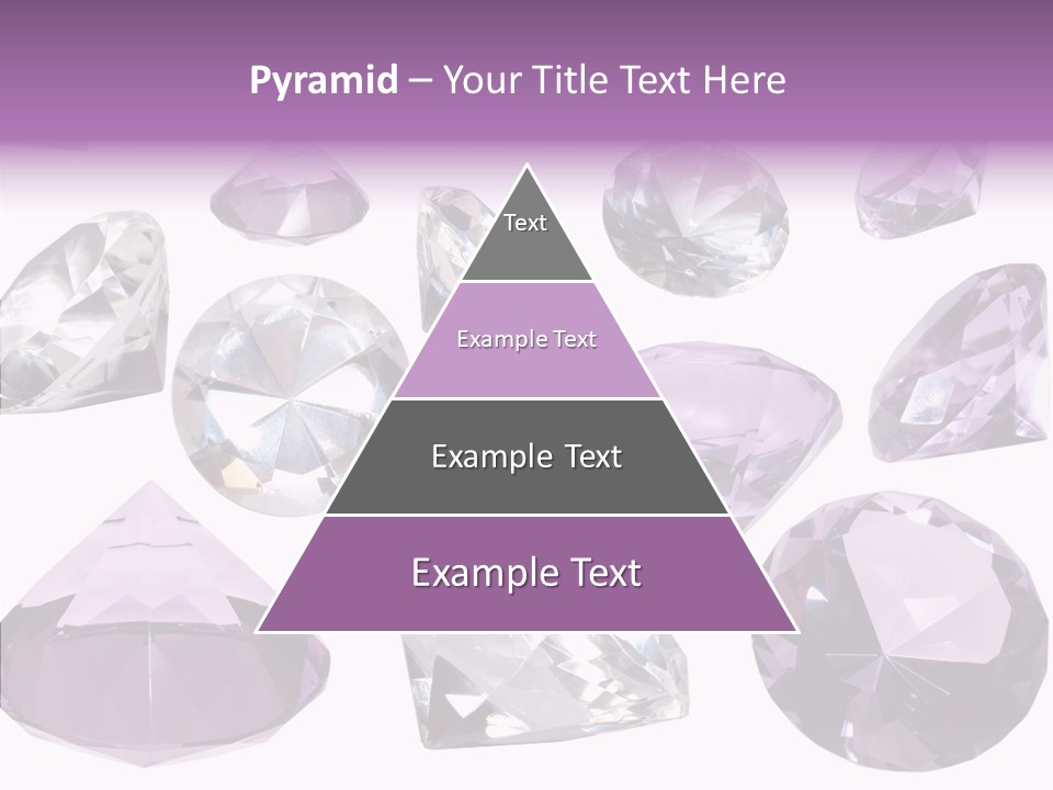 Circle Gemstone Shine PowerPoint Template